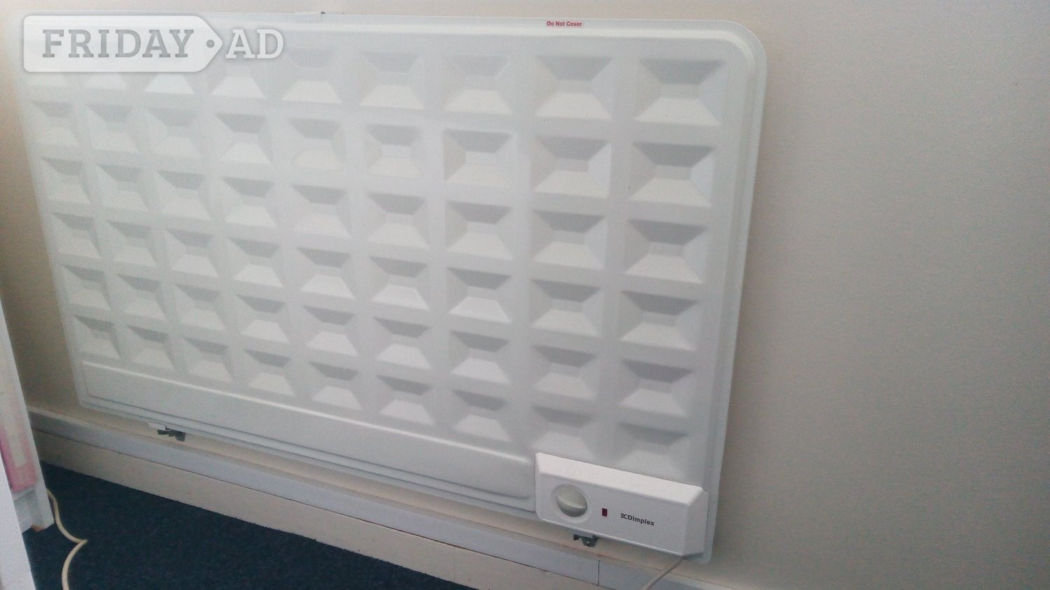 2 Dimplex very Slim Oil Filled Panel Radiator 1.5kW - Last call