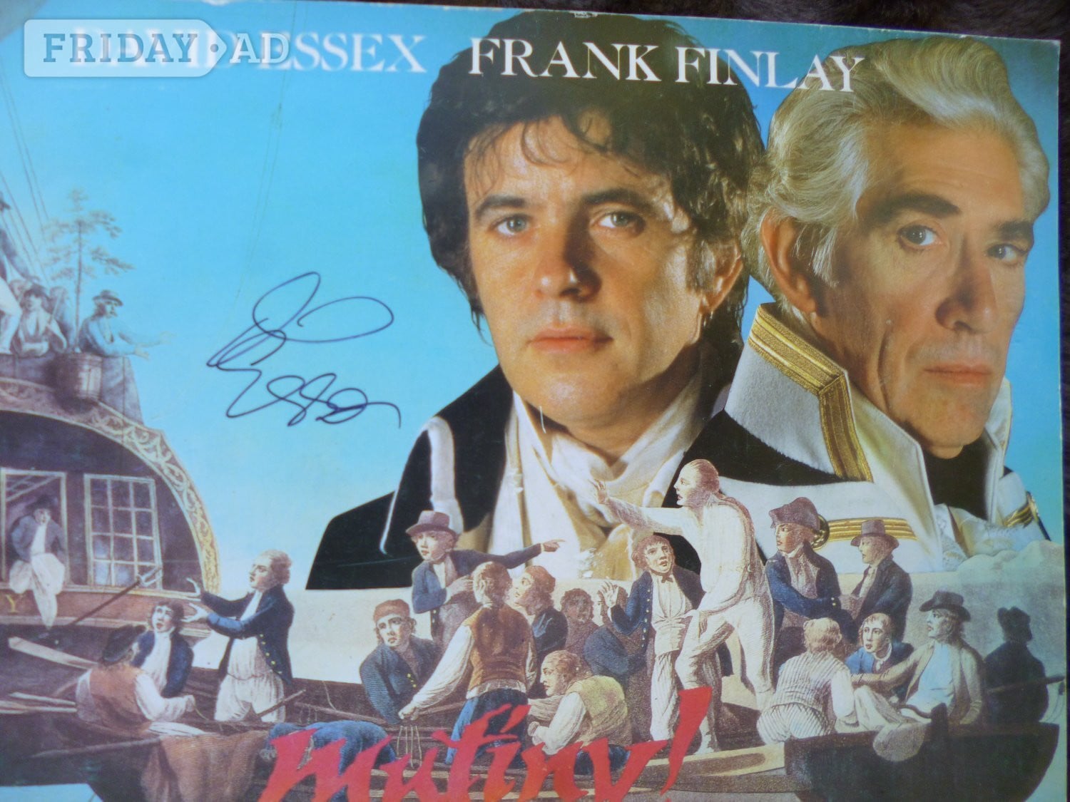 David Essex autographed photograph plus theatre programe