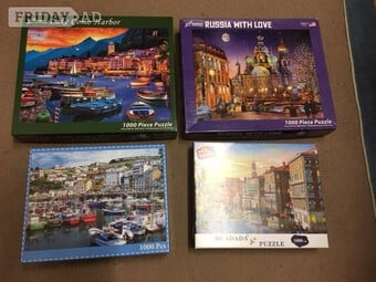 1000 PIECE PUZZLES   EXCELLENT QUALITY