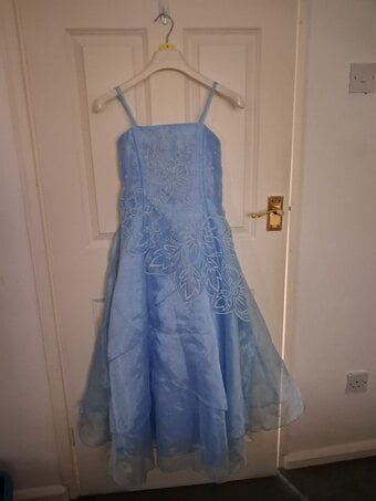 Light blue dress