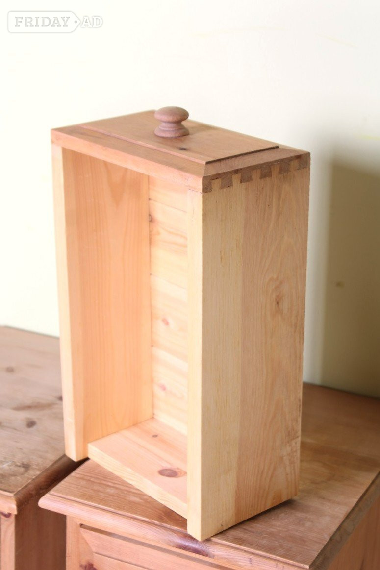 UK Delivery-2 Pine Bedside Tables Tongue & Groove Dovetail Joints