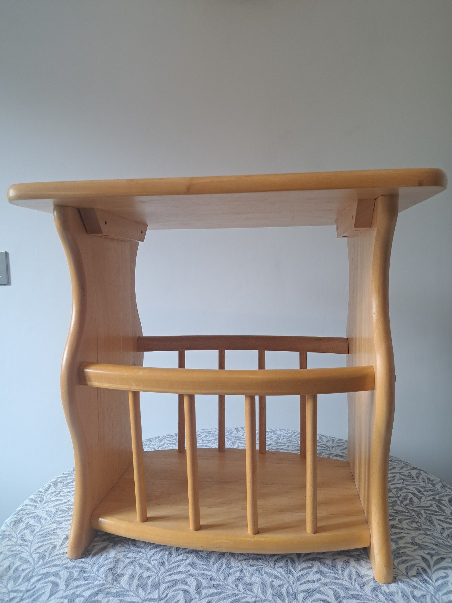 SIDE TABLE WITH INTEGRAL MAGAZINE RACK  - Furniture in Hartley Wintney