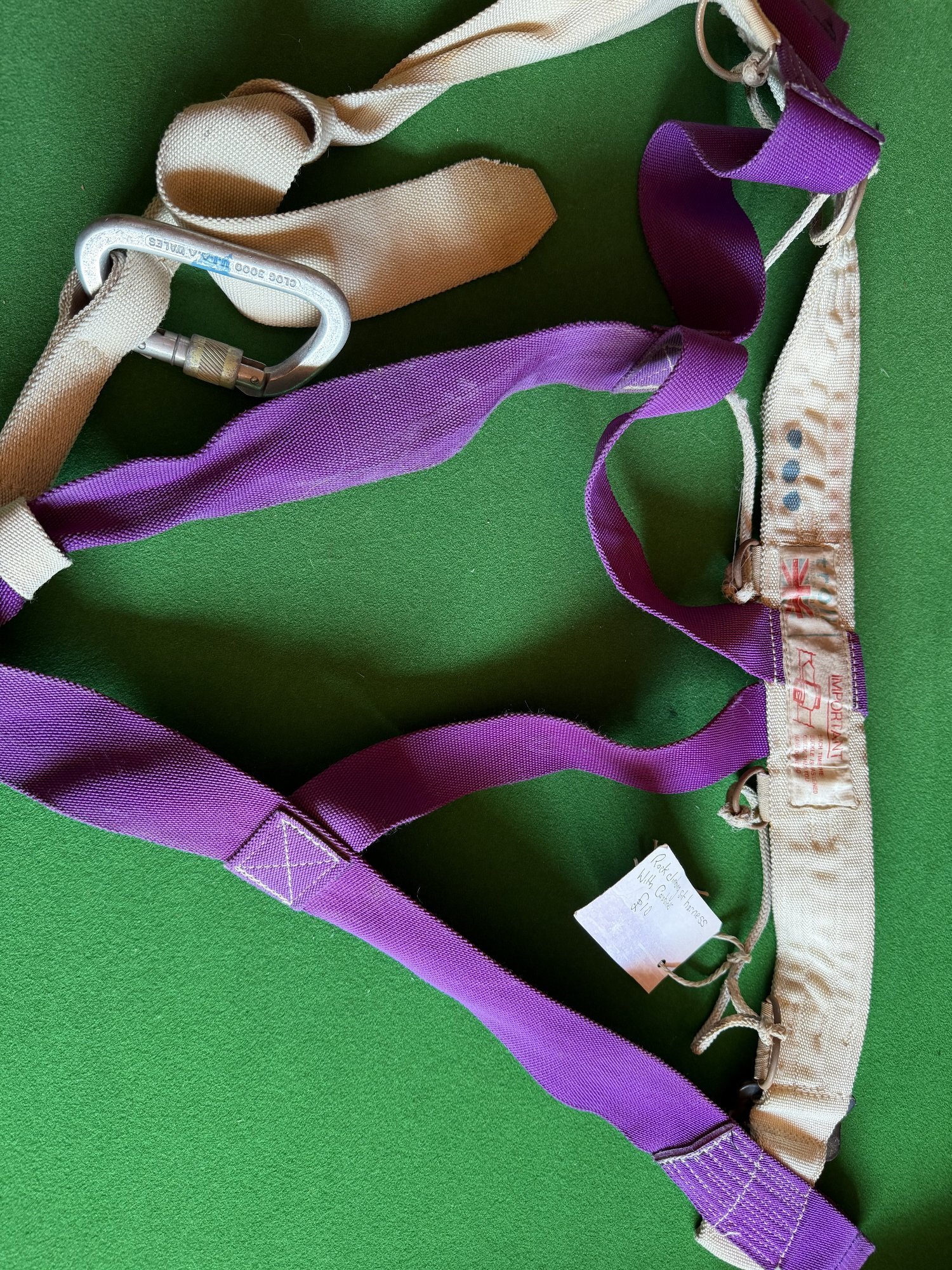 Rock climbing harness. £5 - Sports Equipment in Worthing