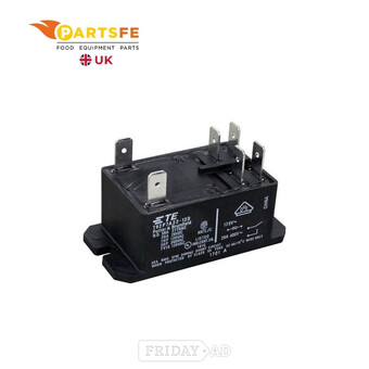 Baxter 01-1000V6-00225 Dishwasher Relay W/ 6 Tab Terminals, 120V