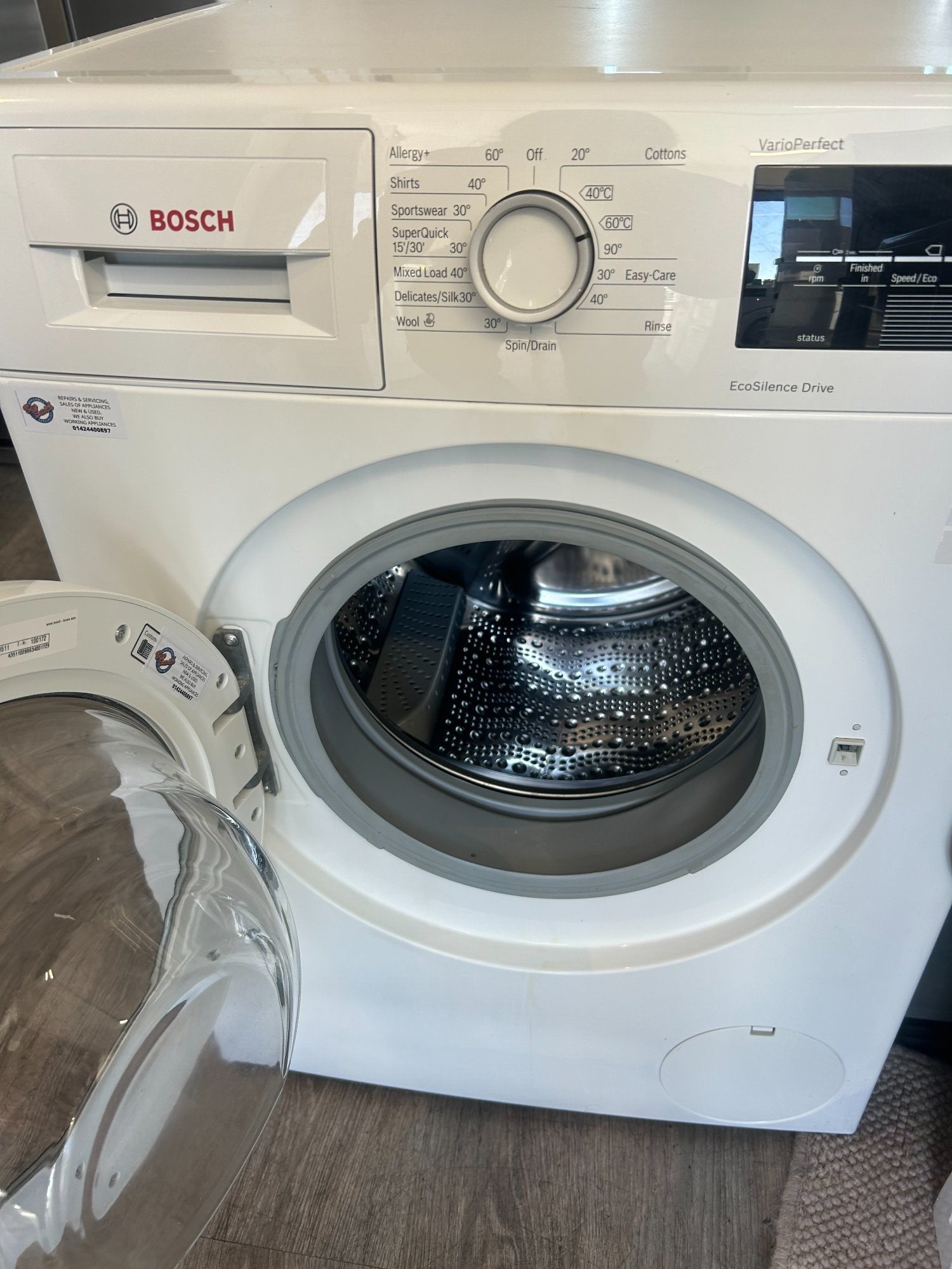 BOSCH 8KG WASHING MACHINE