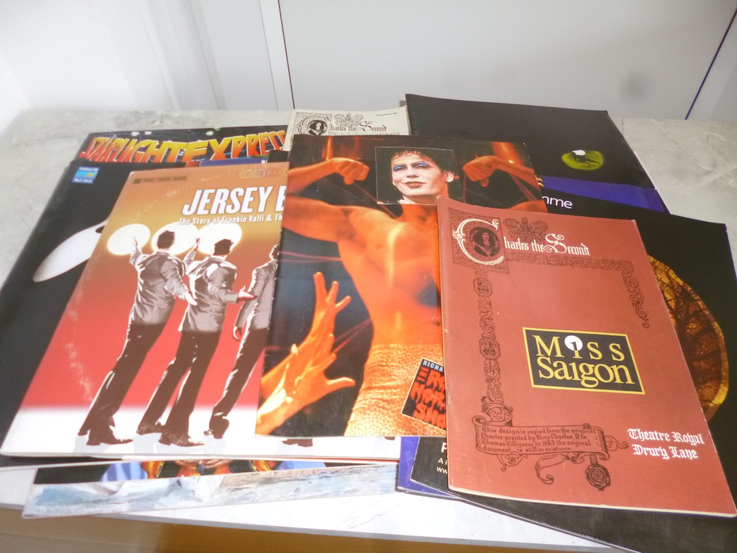 Program brochures from theatre and music concerts