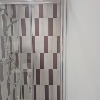 Bathroom wall and floor tiles