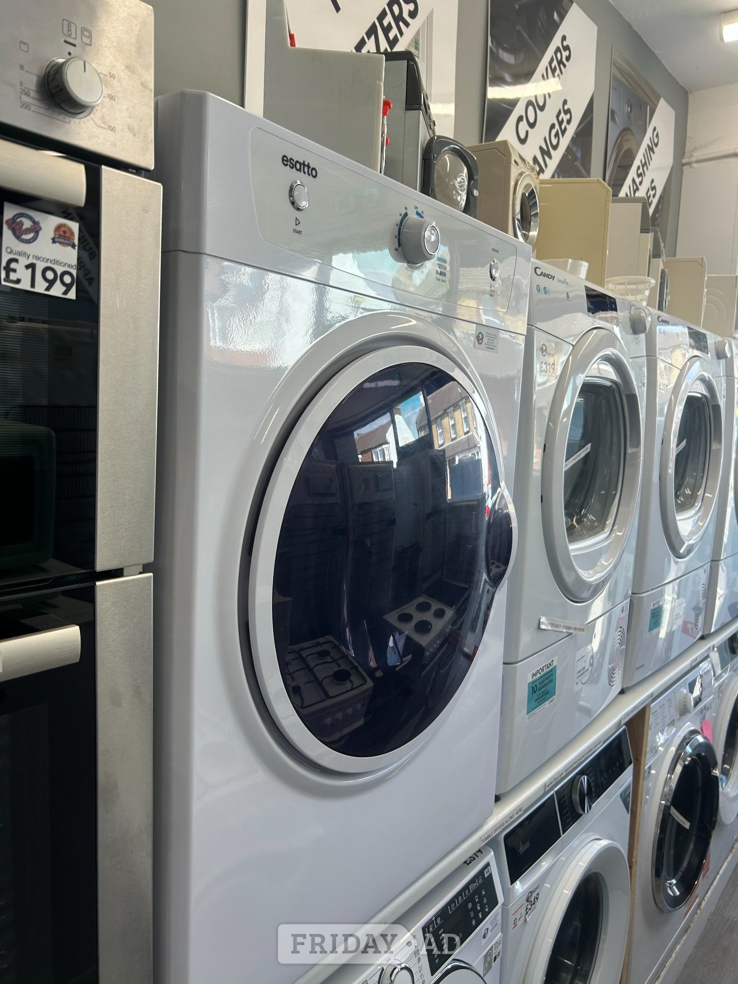 ESATTO 7KG VENTED DRYER in St. Leonards-On-Sea