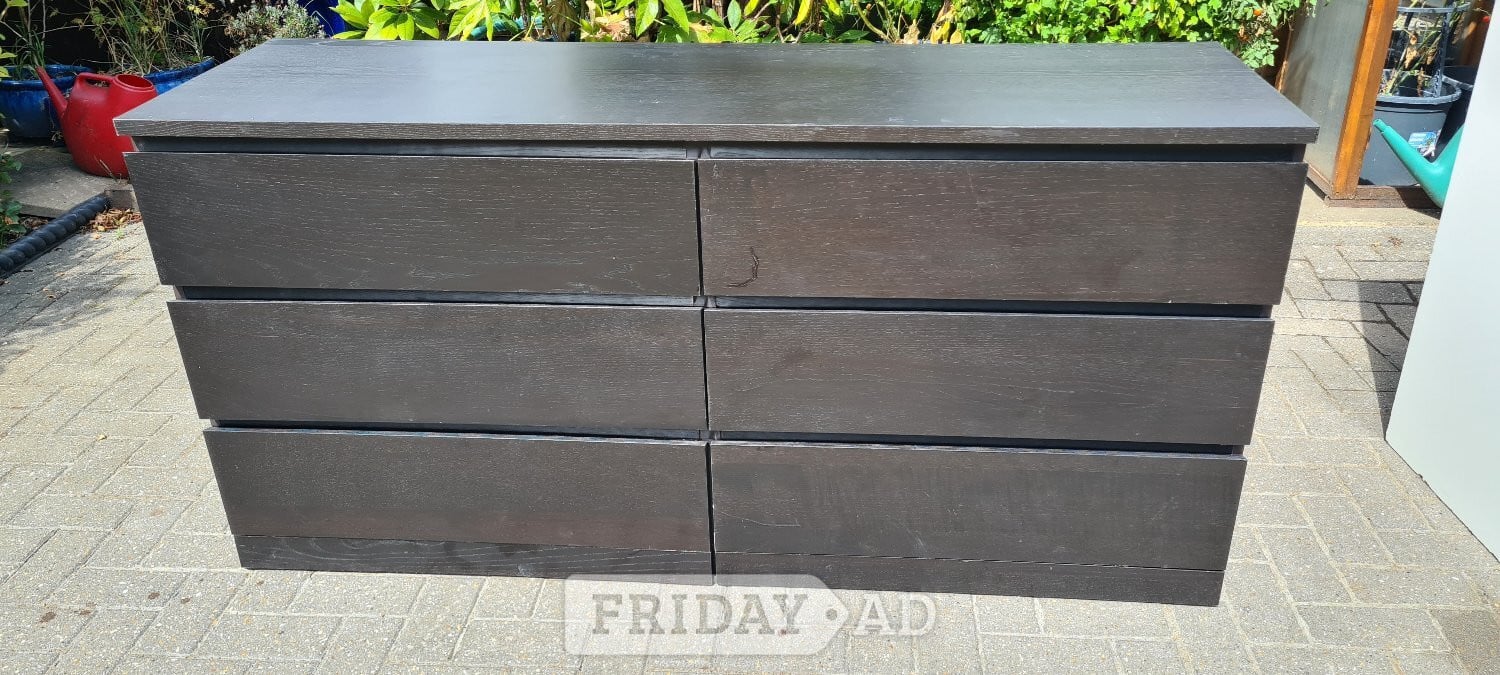 Large Ikea Ma|m Chst of Drawers - DELIVERY AVAILABLE in Brighton