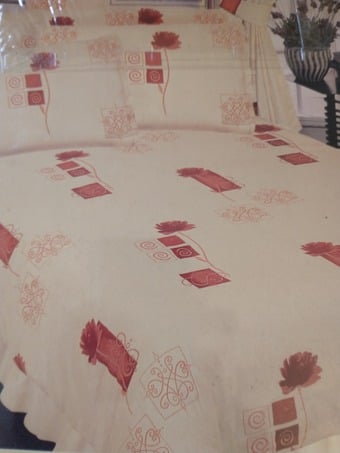 Double duvet set.