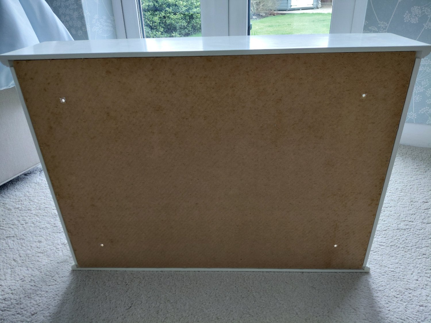television/video cabinet with glass doors