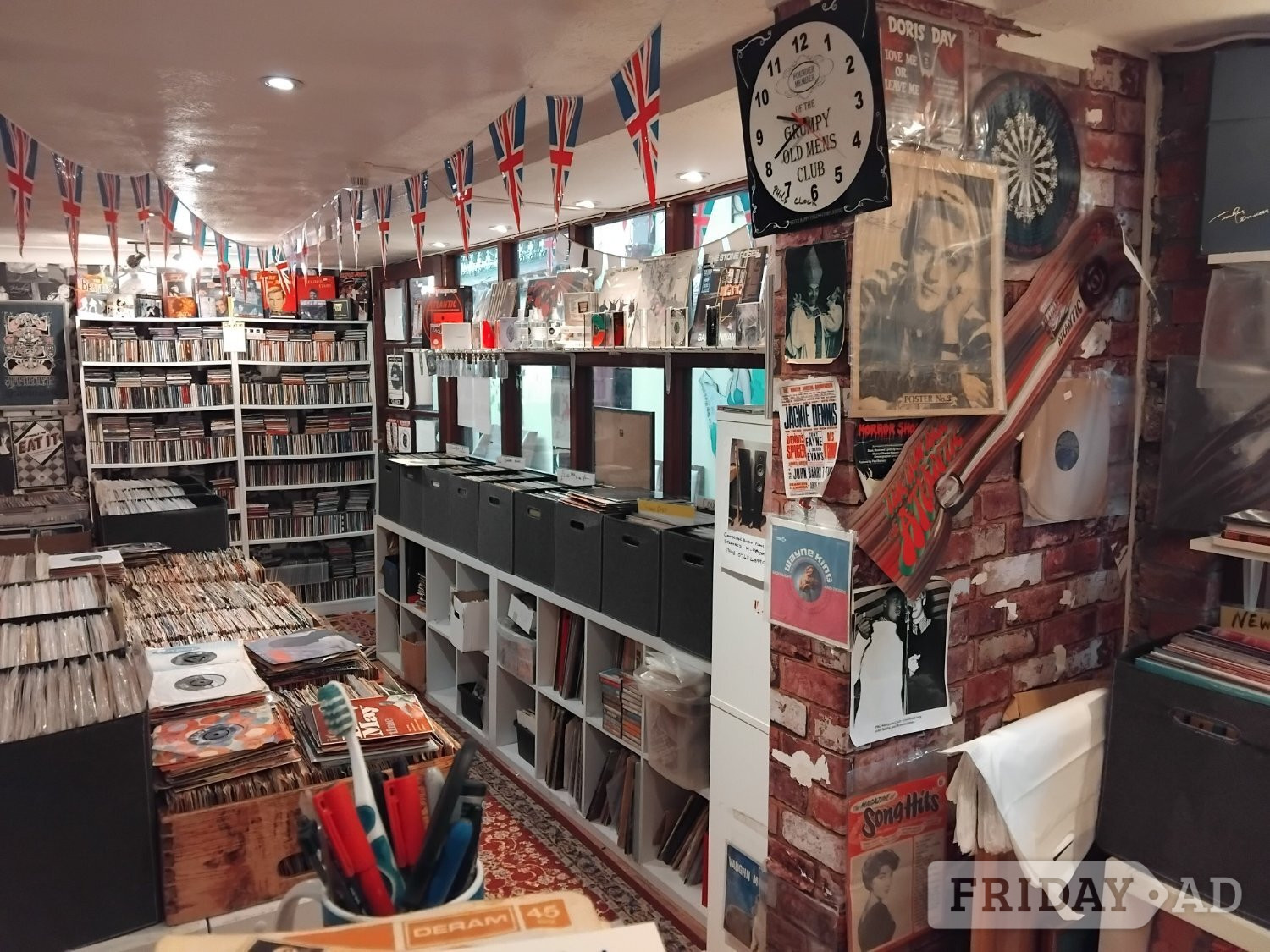 VINYL RECORDS PURCHASED, A RAY OF DELIGHT, TARRANT STREET  ARUNDEL  in Arundel
