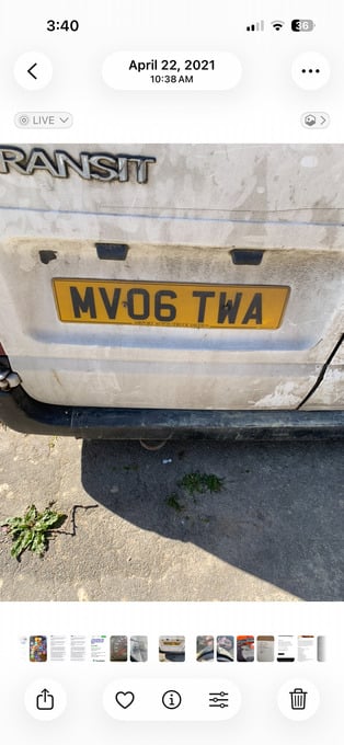 Van ford transit 