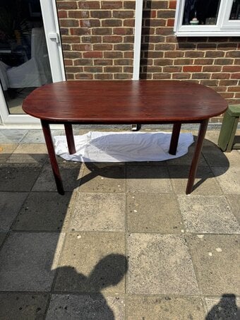 Wooden Mahogany Dining Table