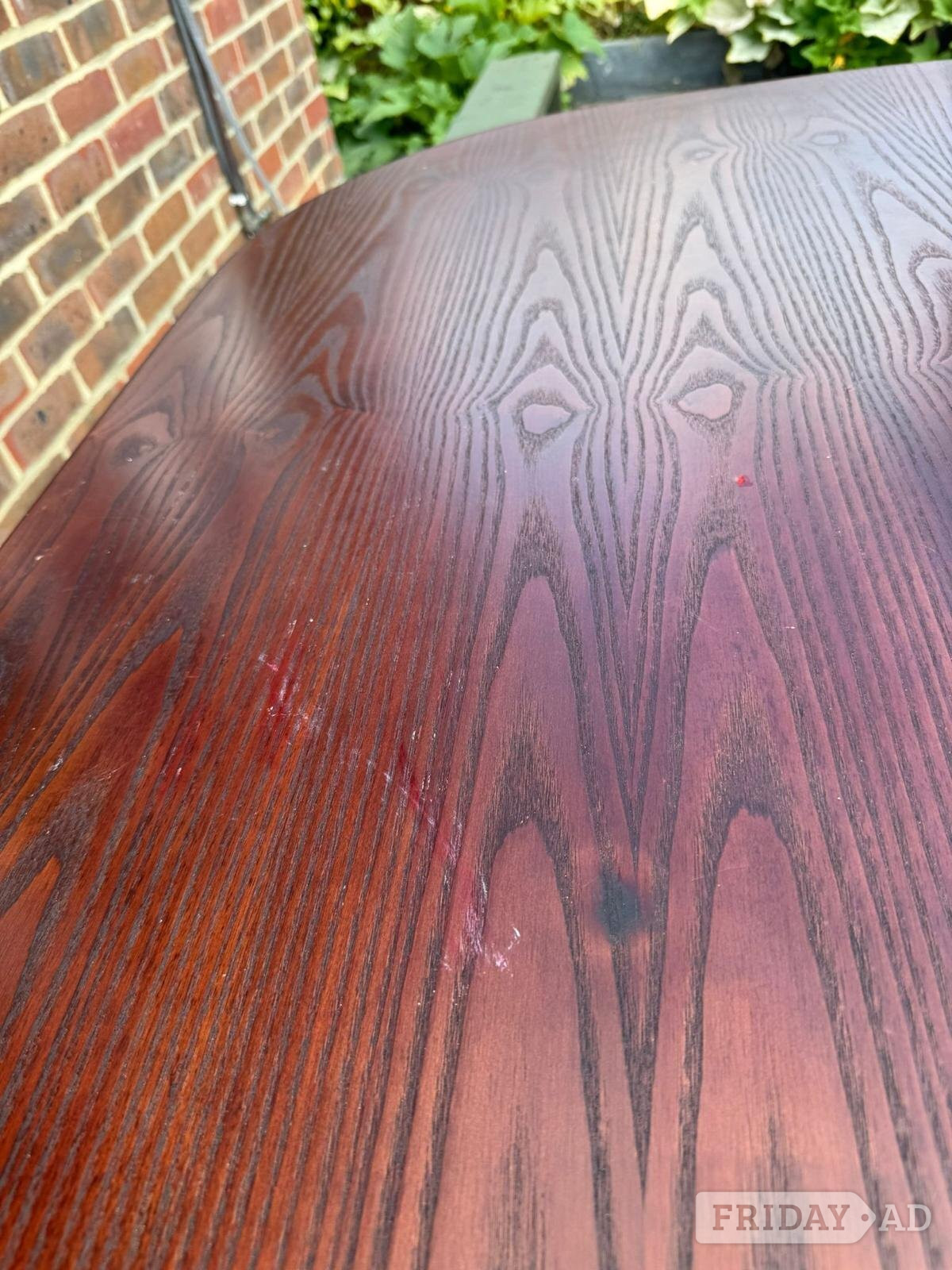 Wooden Mahogany Dining Table - Furniture