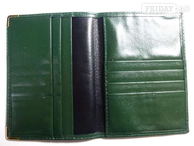 Rolex genuine accessory wallet and passport holder.