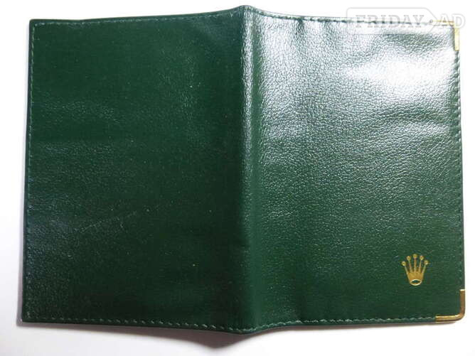 Worthing Rolex genuine accessory wallet and passport holder.