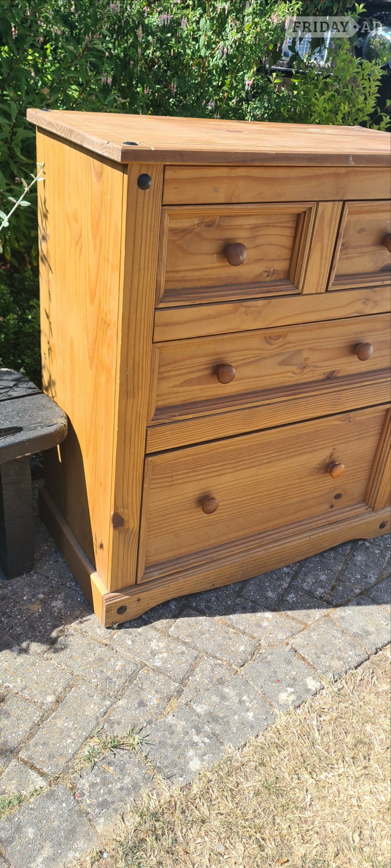 Solid Wood Chest of Drawers - DELIVERY AVAILABLE in Brighton