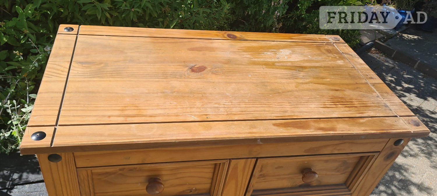 Brighton Solid Wood Chest of Drawers - DELIVERY AVAILABLE