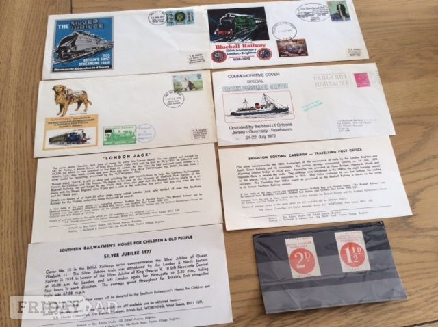 collection of commemorative enverlopes and stamps - Antiques & Collectables in Lewes