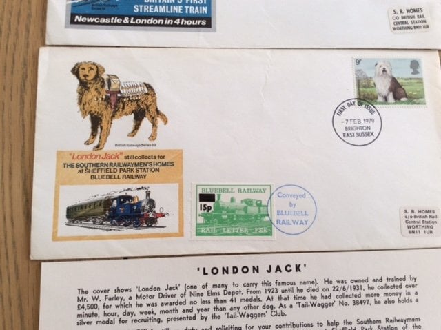 Lewes collection of commemorative enverlopes and stamps