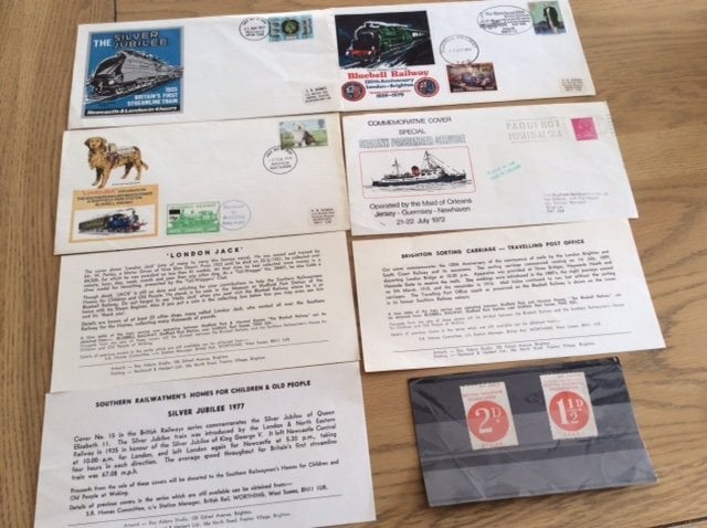 collection of commemorative enverlopes and stamps - Antiques & Collectables in Lewes