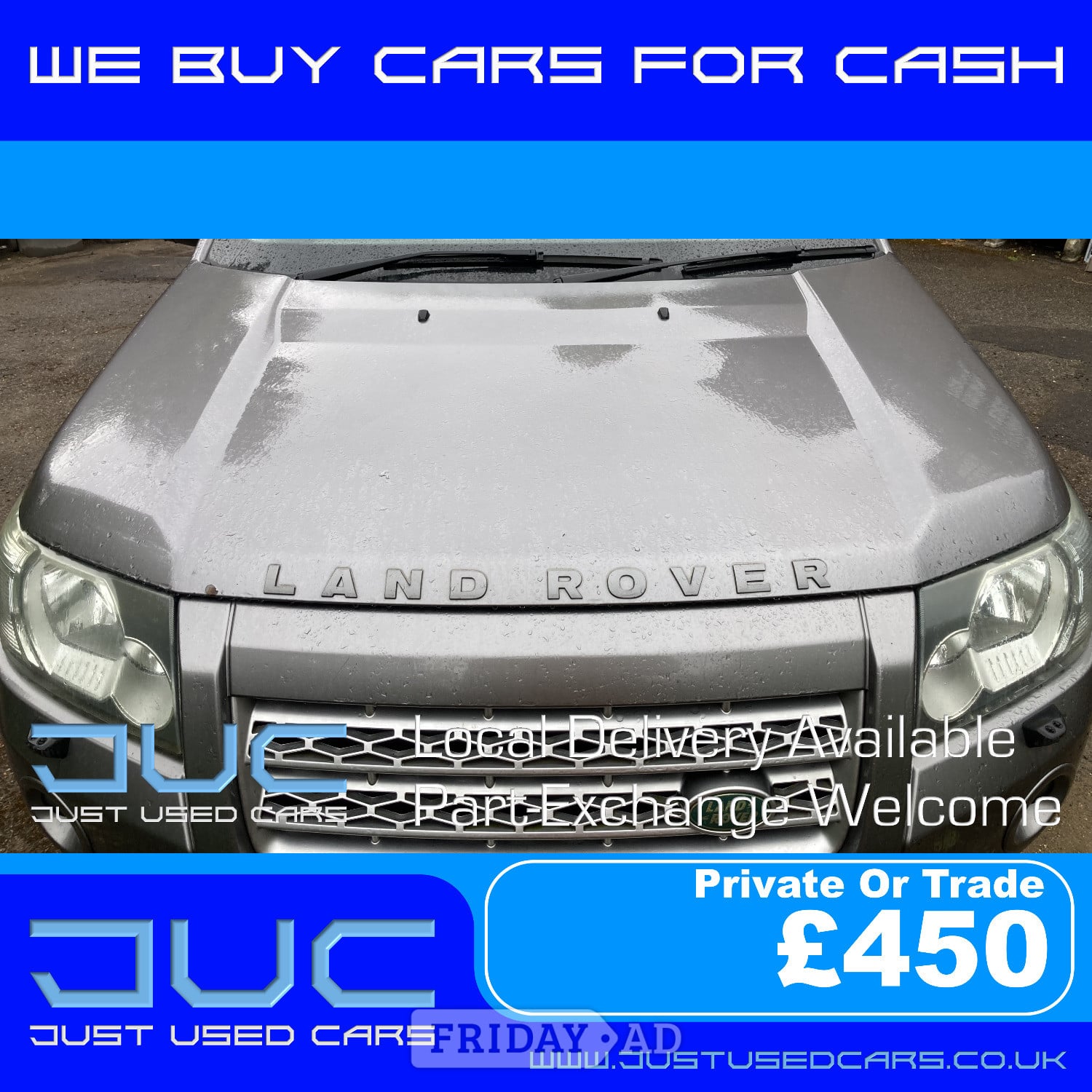 Land Rover Freelander 2 2.2 HSE TD4 (Manual Diesel) 56 Reg 2006 in Lewes
