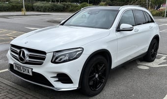 Mercedes GLC 250d AMG Line Premium 2016 SUV White 9G 4-Matic 4WD 