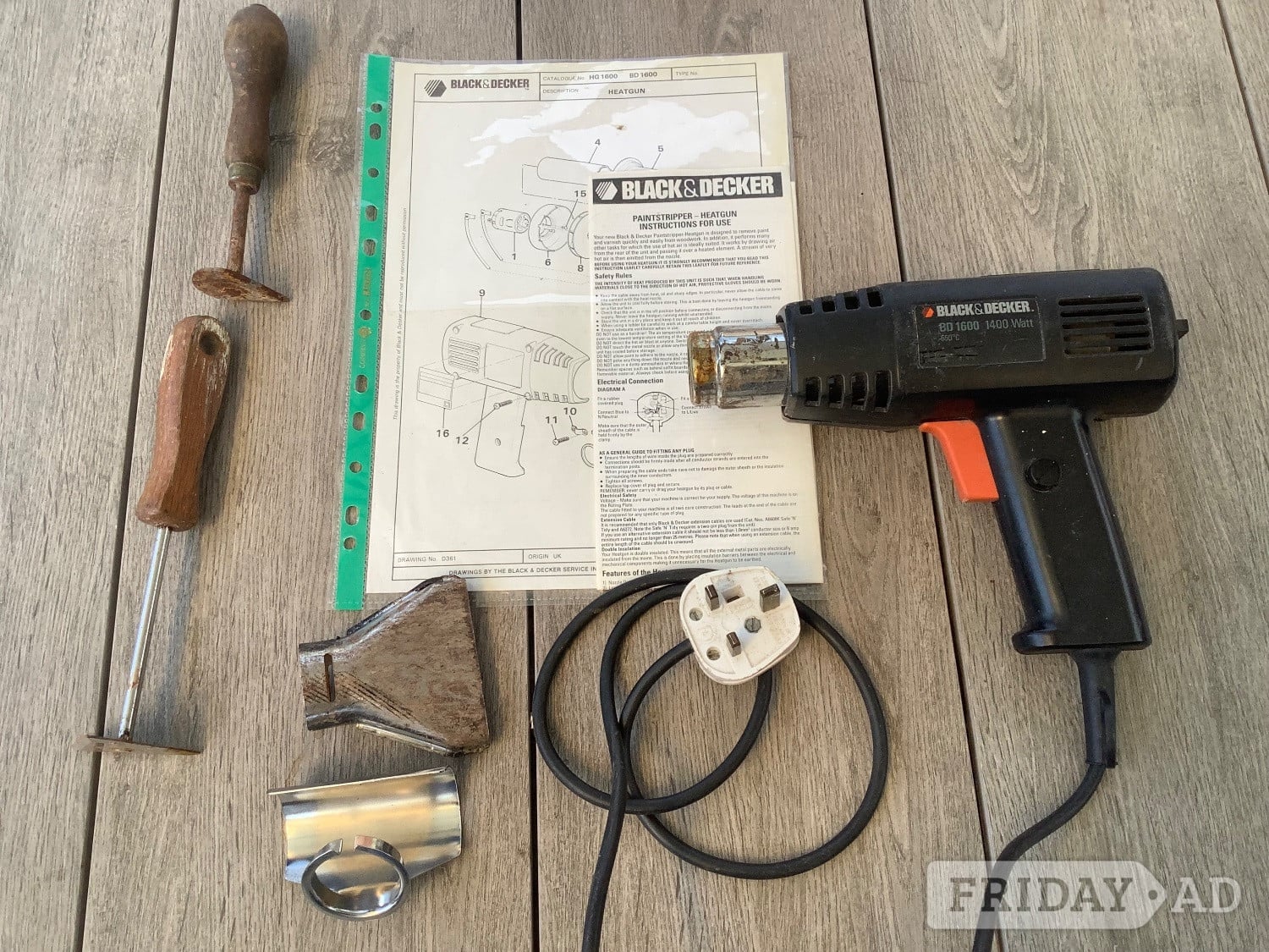 Blacker & Decker heat gun in Worthing