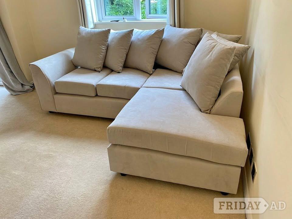Leamington Spa Cream Corner Sofa | Brand New | Fast Delivery🚚