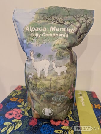 Alpaca Manure - best natural fertiliser you can buy!