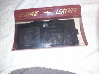 Leather Wallet. Brand New. Never Used