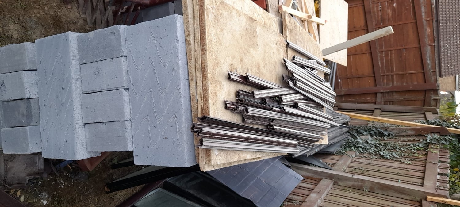 Used Conservatory Glass Panels, Windows & Frame - Garden