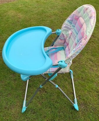 Blue High Chair