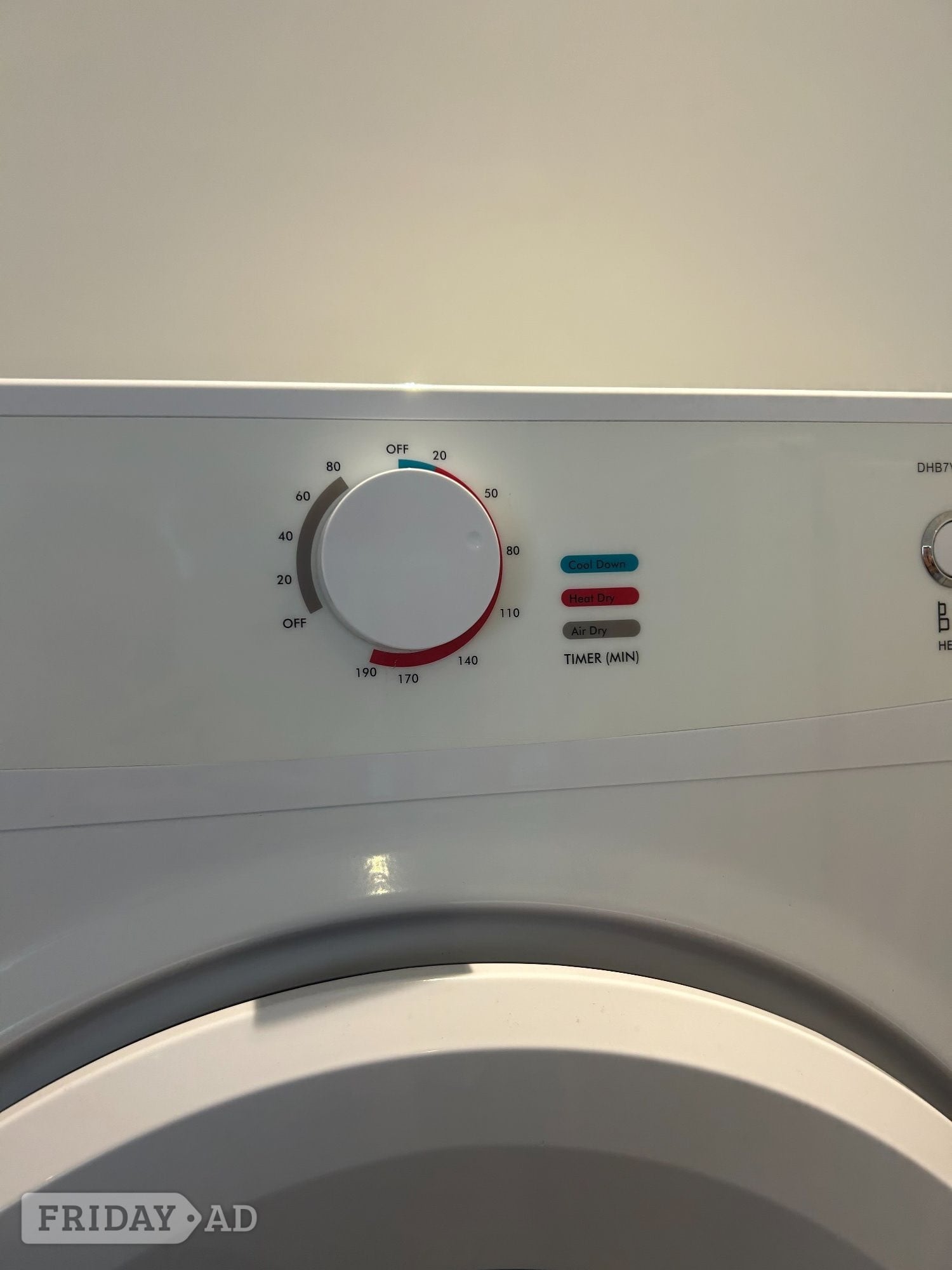 BUSH VENTED 7KG DRYER