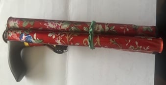 Foldable walking stick