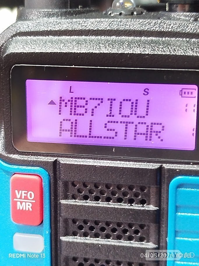 BAOFENG UV10R V2 Handheld, dual-band amateur radio