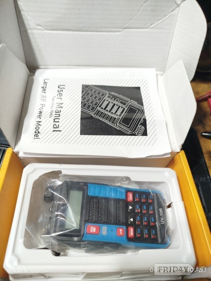 Steyning BAOFENG UV10R V2 Handheld, dual-band amateur radio
