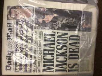 30 Newspapers Covering Death of Michael Jackson