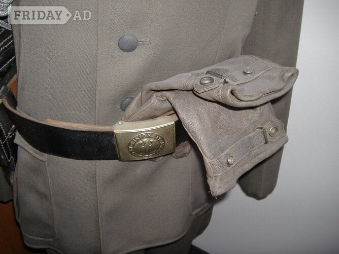 ex film prop full uniform on dummy may px good mtb bike /metal detector - Antiques & Collectables in Brighton