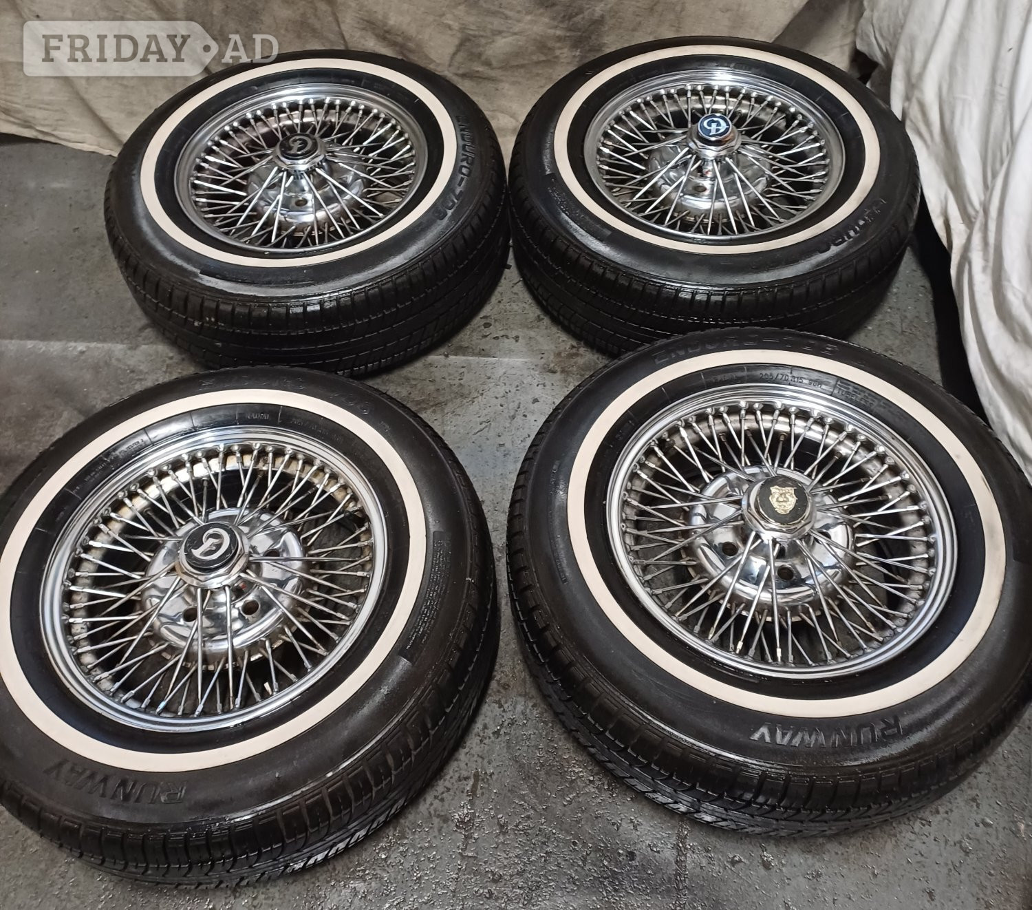 JAGUAR EASY FIT BOLT ON CHROME WHEELS / TYRES  in Stroud