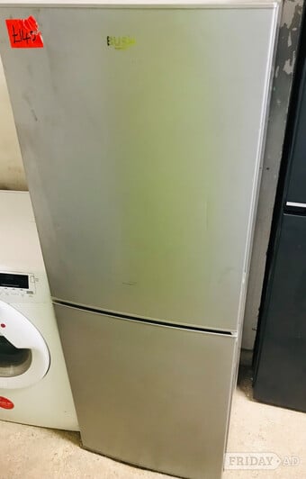 Bush silver colour frost free  fridge freezer 