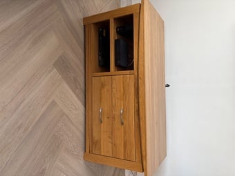 Oak TV Display Unit