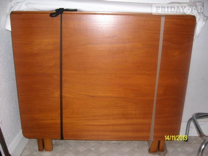 mid teak gateleg dining table in Melksham