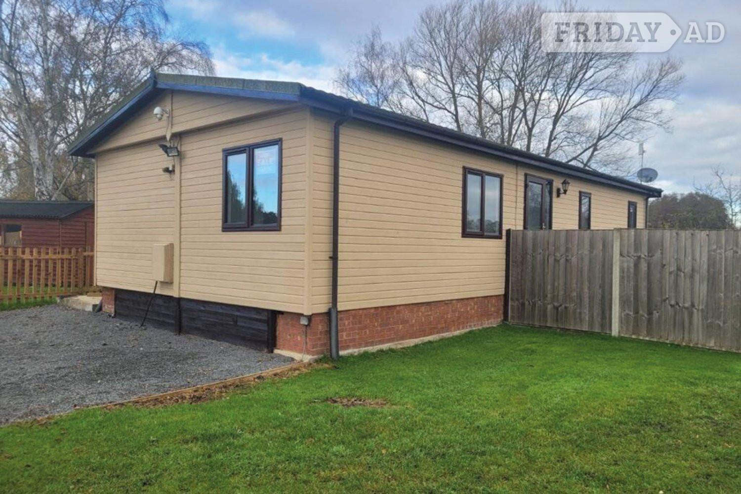 Residential lodge for sale at Narborough Fisheries in Norfolk in King's Lynn