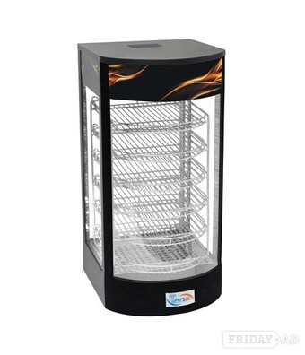   Share HOT SALE ! Commercial Countertop Heated Food Display Cabi