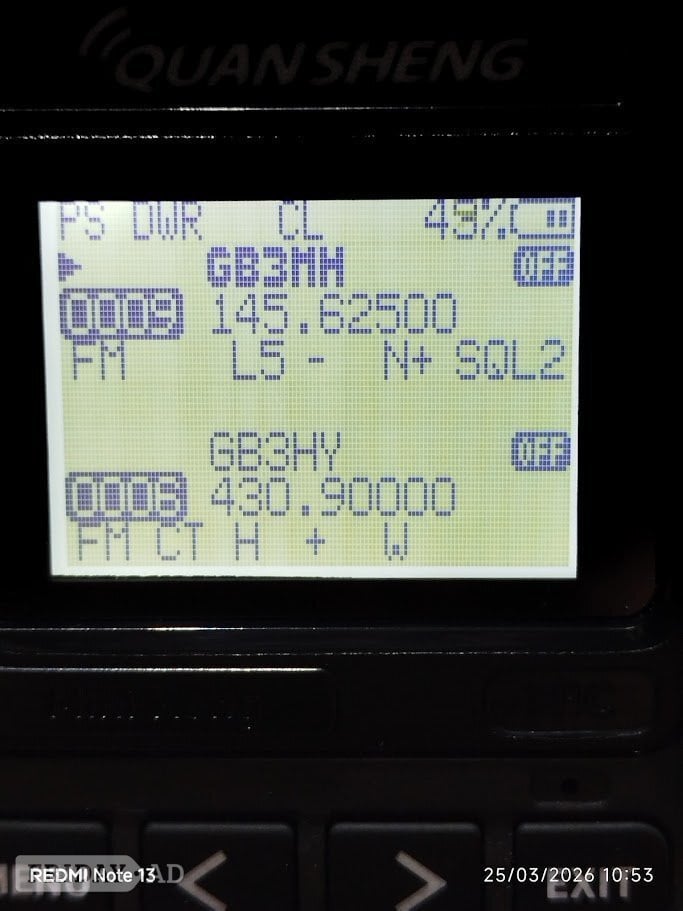 Steyning Quansheng UV-K1 Mini Kong Two Way Radio Type C Charge 
