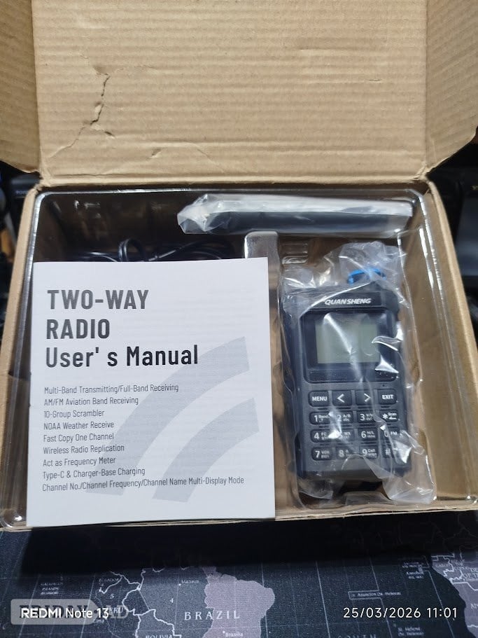 Quansheng UV-K1 Mini Kong Two Way Radio Type C Charge  - Hobbies & Leisure in Steyning