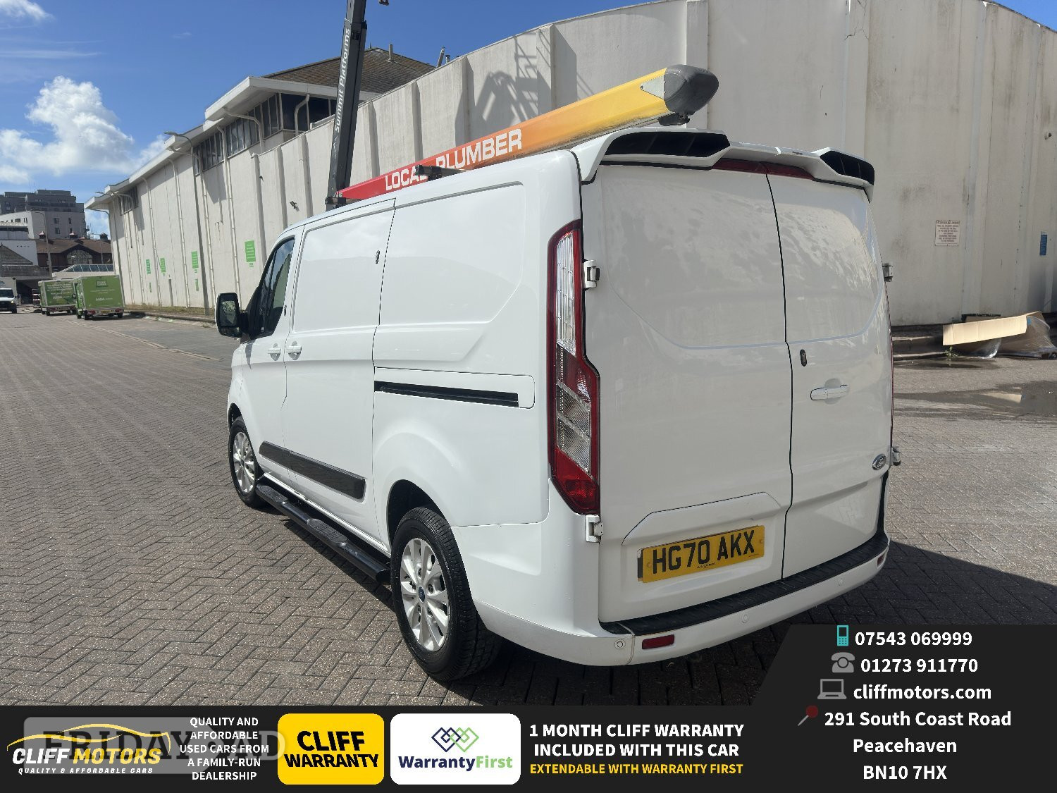 2020 Ford Transit Custom Limited - Long MOT - 3 Keys - No VAT - 1 - Vans & Commercial Vehicles in Peacehaven