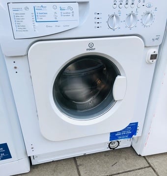 INDESIT integrated washer dryer with  6KG wash & 5kg dry 